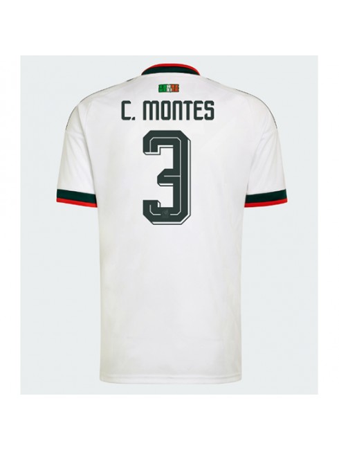 Mexiko Cesar Montes #3 Auswärtstrikot WM 2026 Kurzarm Mexiko Cesar Montes #3 Auswärtstrikot WM 2026 Kurzarm